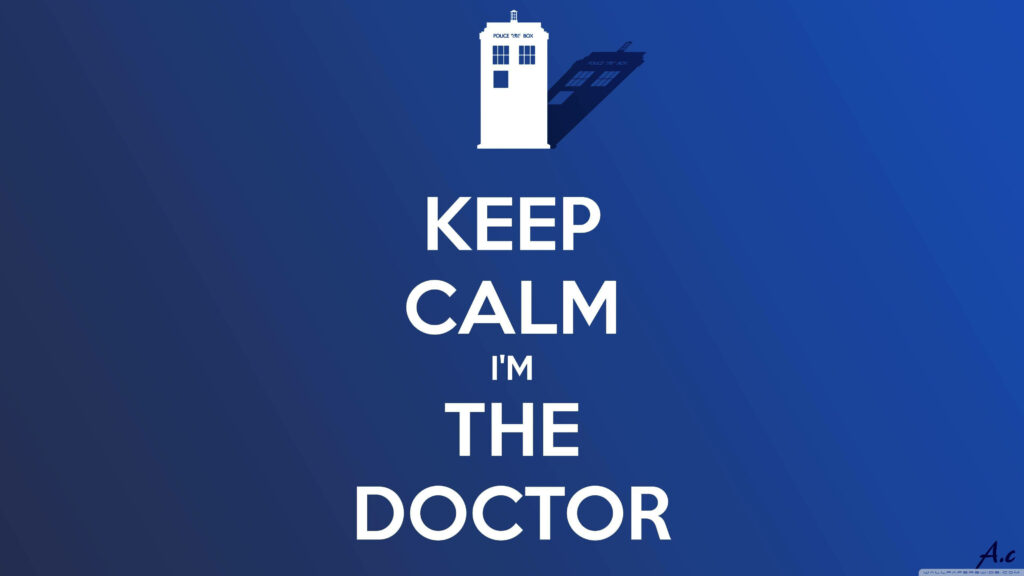 Healing Tranquility: Inspiring Doctor Motivation Wallpaper