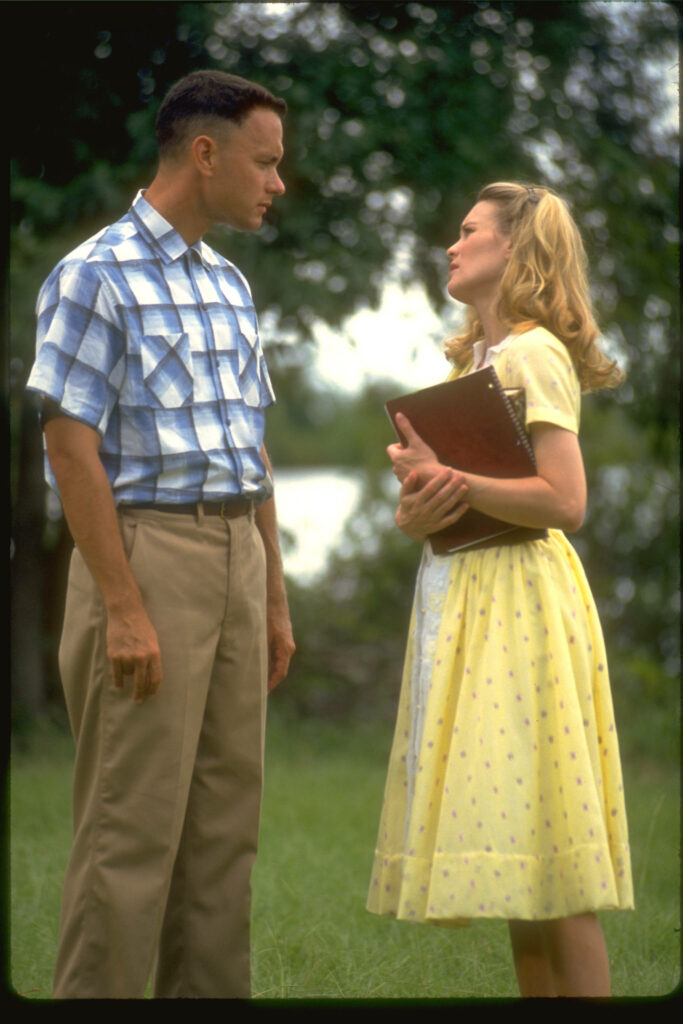 Heartfelt Forrest Gump Wallpaper: Touching Scene with Jenny