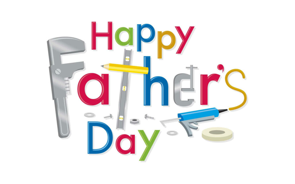 Celebrating Fatherhood: Vibrant Heartfelt Greetings for Fathers Day Wallpaper