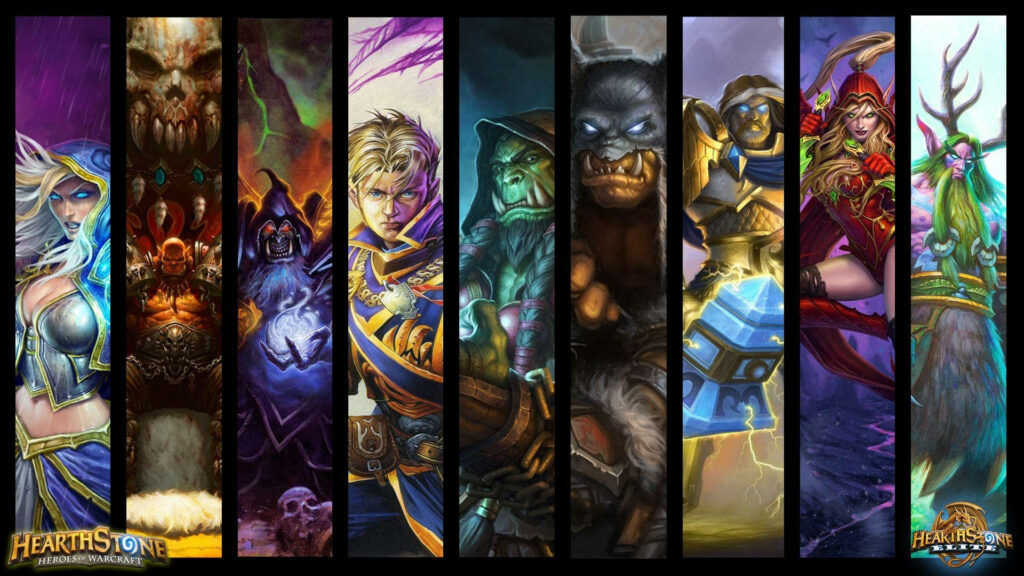 Hearthstone Class Wallpaper: Iconic Heroes & Intricate Artwork