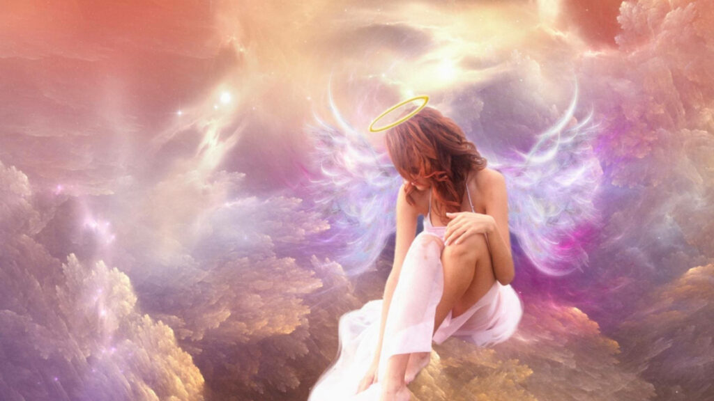 Heavenly Angelic Visions: Stunning 1920 X 1080 Angel Wallpapers for your Background