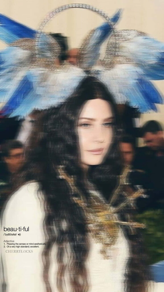Heavenly Lana Del Rey Aesthetic Wallpaper: Ethereal & Dreamy Vibes