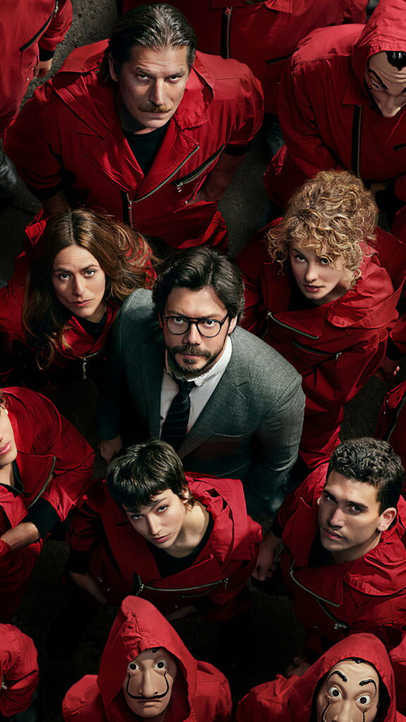 La Casa de Papel Crew Takes on International Heists: Berlin, Denver, and Tokyo Team with Professor in Morocco and New York - HD Phone Wallpaper