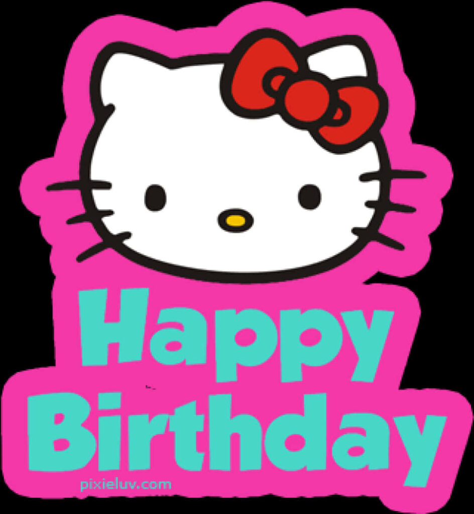 Hello Kitty Birthday Wallpaper: Vibrant Pink & Playful Design
