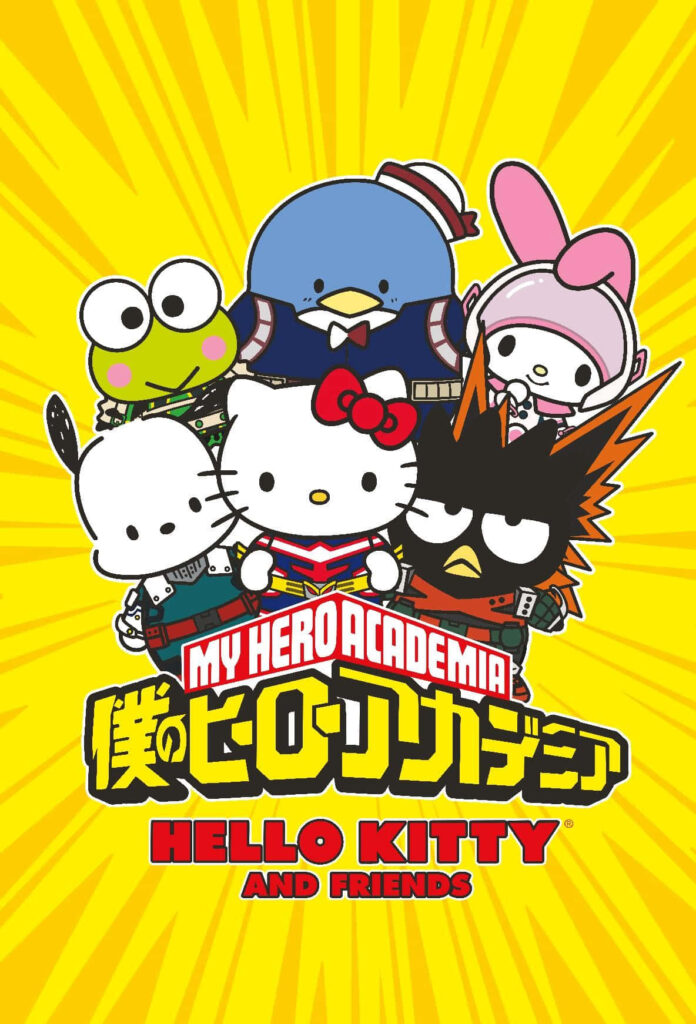 Hello Kitty & Friends as My Hero Academia Characters - Vibrant Wallpaper