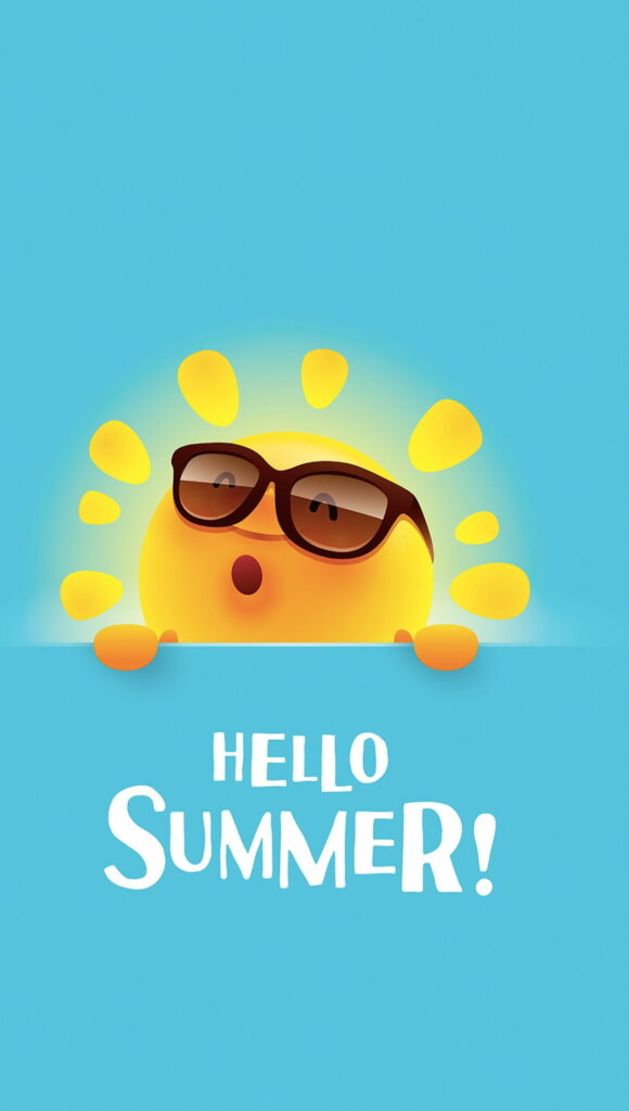 Summer Vibes Unleashed: High-Definition Phone Wallpaper for a Fresh and Bright Background