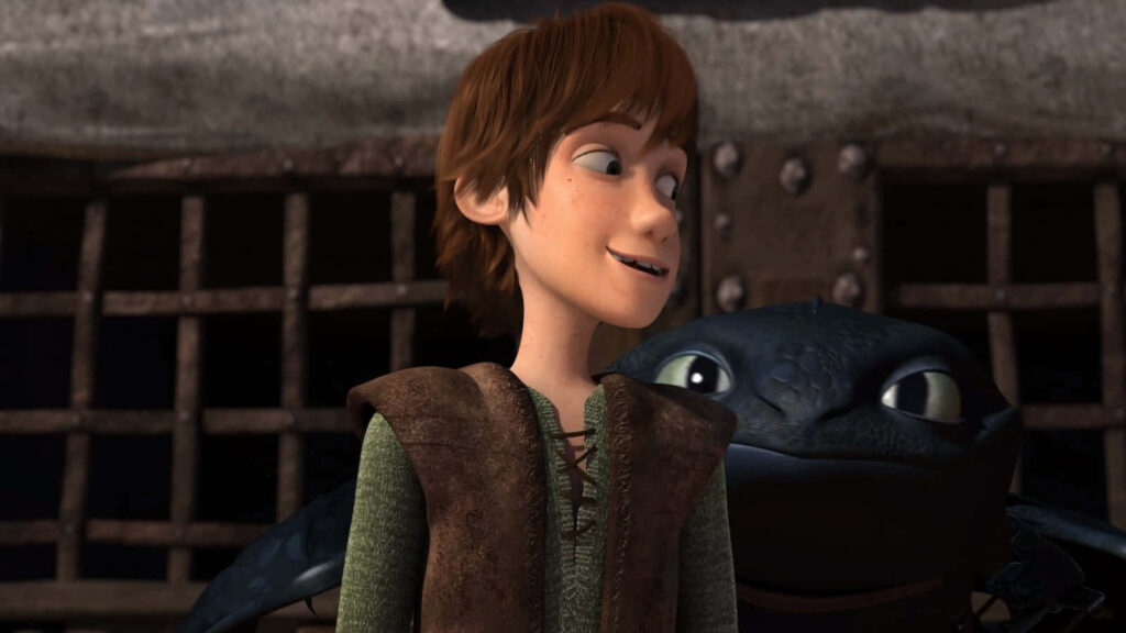 “Hiccup & Toothless Wallpaper: Celebrating Their Bond in Dragons”
