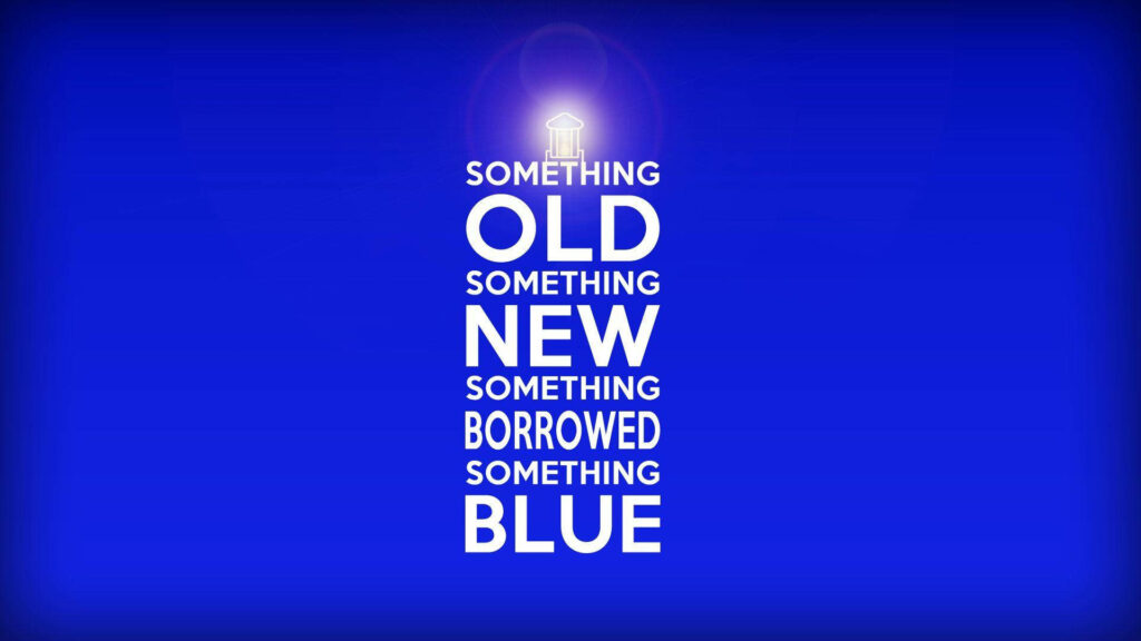 Vibrant Doctor Who Wallpaper: TARDIS 'Something Old, New, Borrowed, Blue'