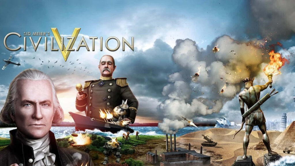 Magnificent High-Definition Snapshot of Civilization V: Embark on an Epic Virtual Journey! Wallpaper