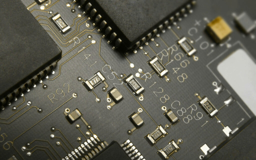 Circuitry up close: HD wallpaper of an engineering masterpiece