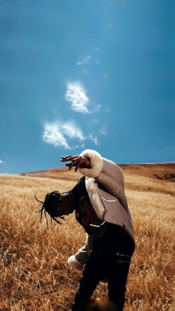 Immersive Visual Journey: Travis Scott's Unforgettable Rodeo Experience - Captivating HD Phone Wallpaper