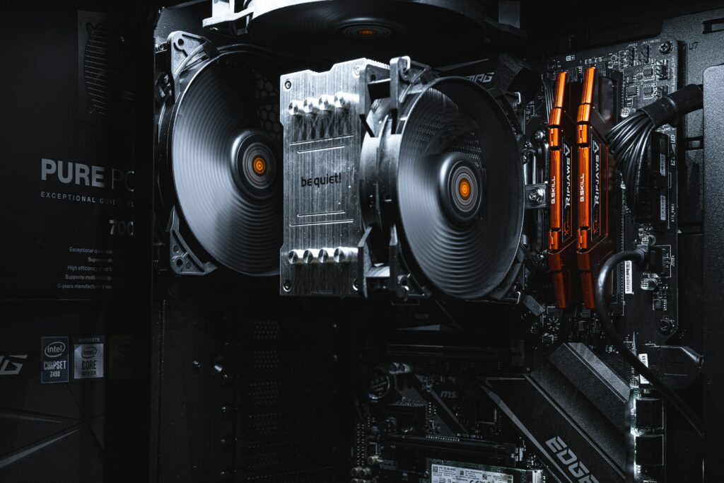 High-Performance Computer Unit Wallpaper: Precision Tech Details