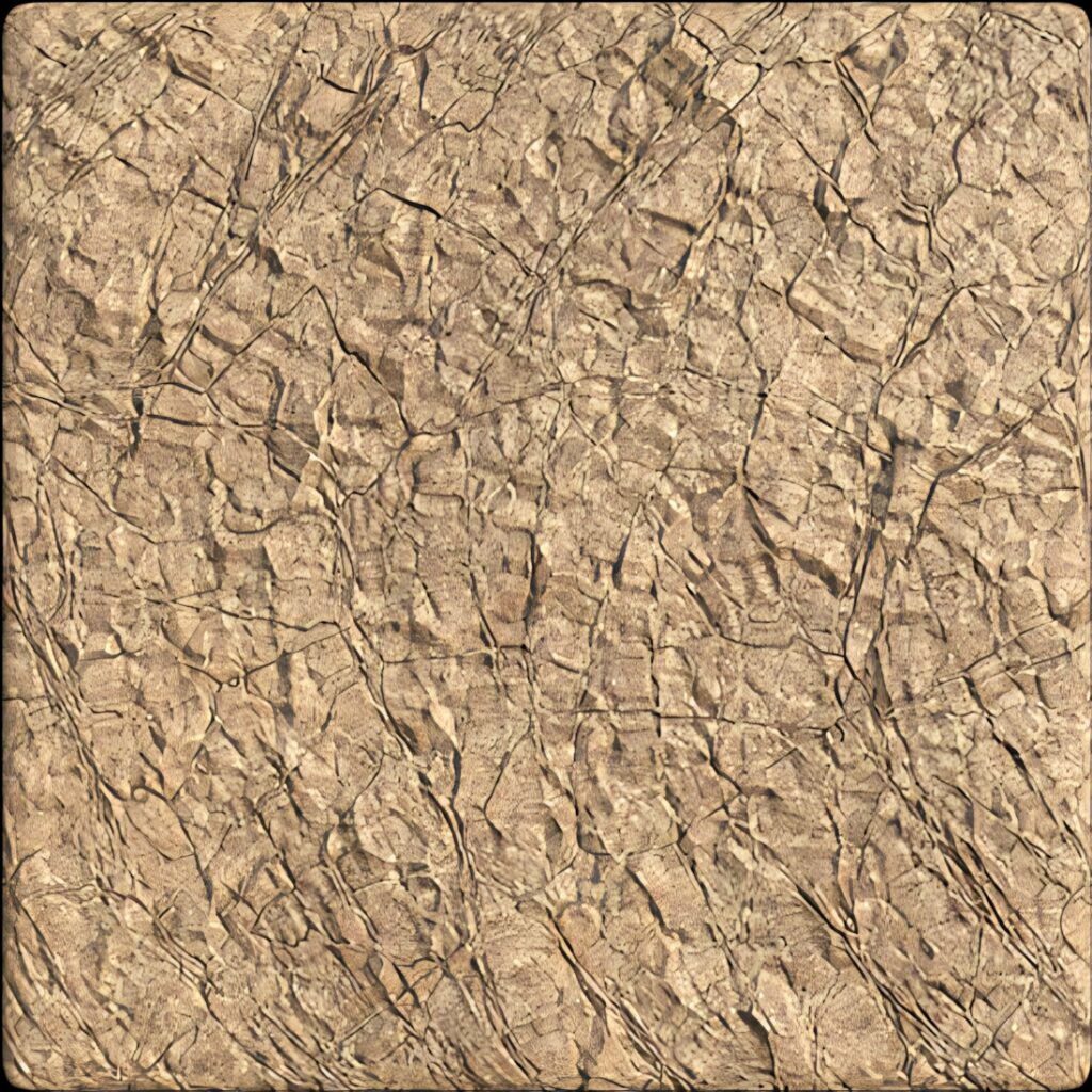 High-Quality Crinkled Brown Paper Texture PNG for Rustic Design Wallpaper