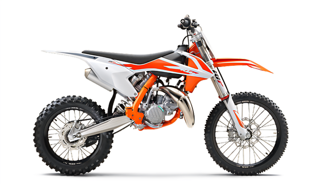 High-Quality KTM Off-Road Motorcycle Wallpaper Background
