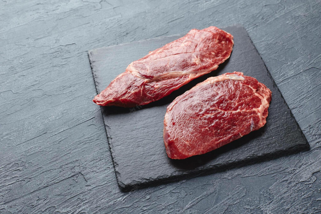 High-Quality Kobe Beef Wallpaper - Rich Marbling & Vibrant Texture