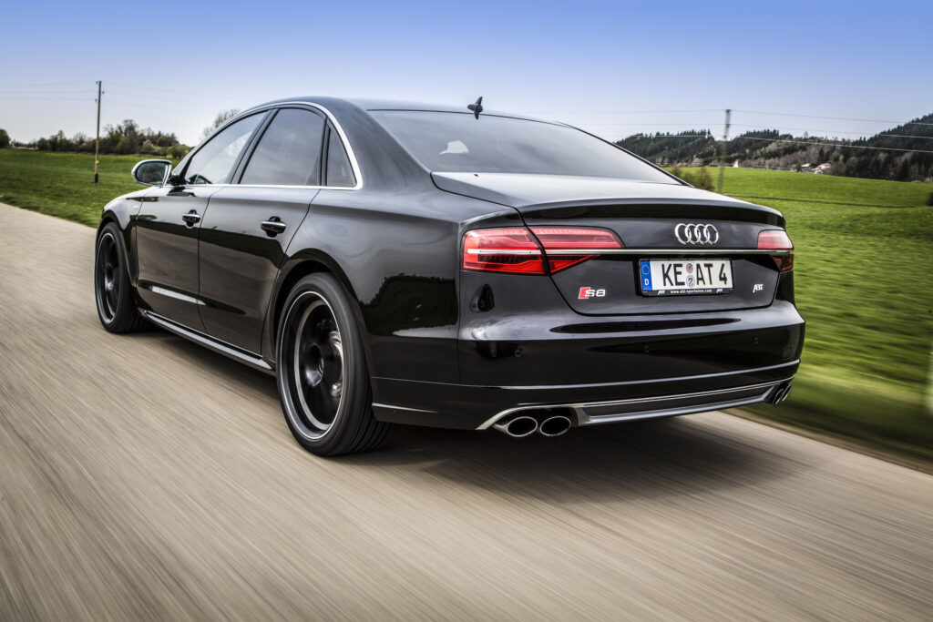 Stunning Audi S8 by ABT Sportsline: High-Res Wallpaper in Motion