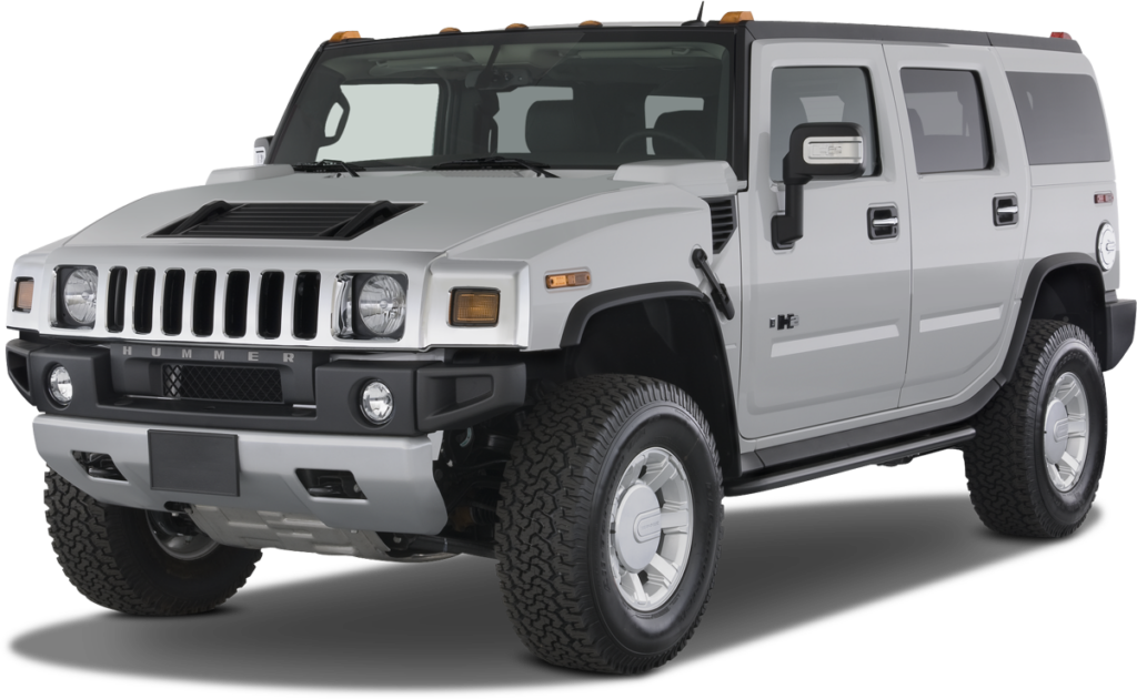 High-Res White Hummer H2 SUV Wallpaper: Bold Off-Road Design