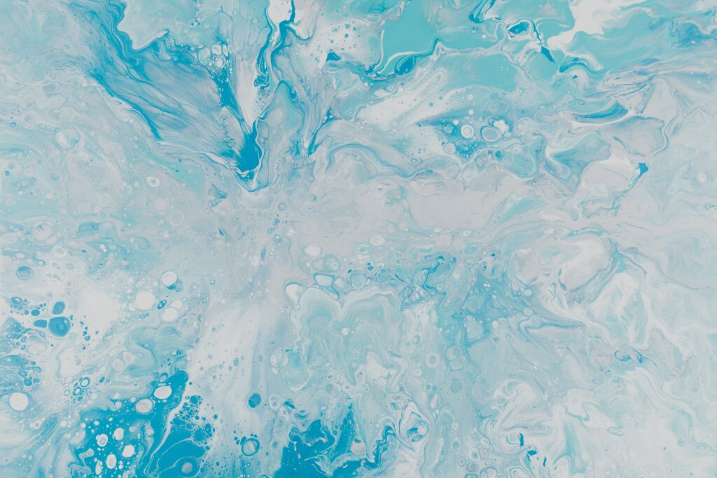 Abstract Blue and White Swirling Wallpaper - 6000x4000 Background