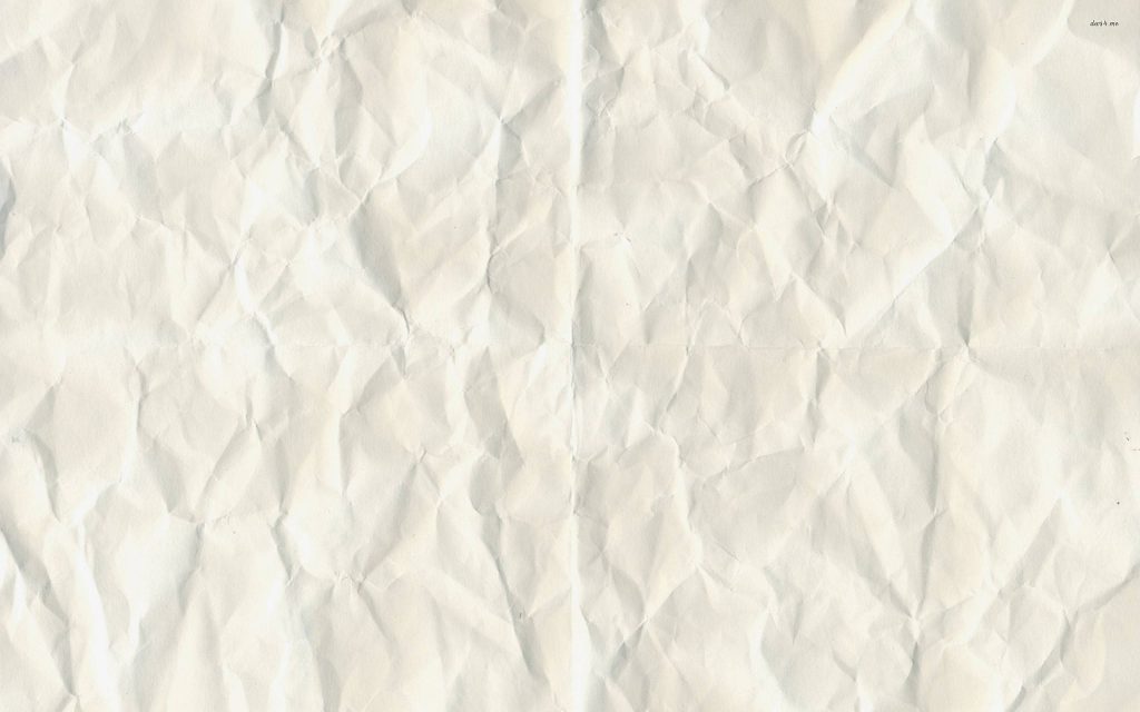 High resolution off white crumpled paper wallpaper with realistic creases and soft shadows
