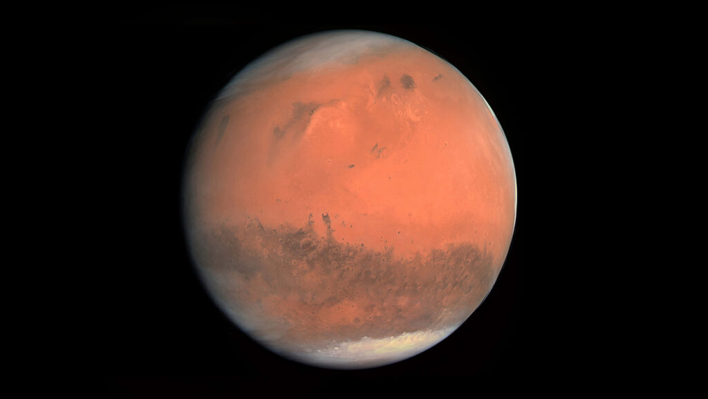 High-Res Mars Wallpaper: Stunning Red Surface & Geological Features