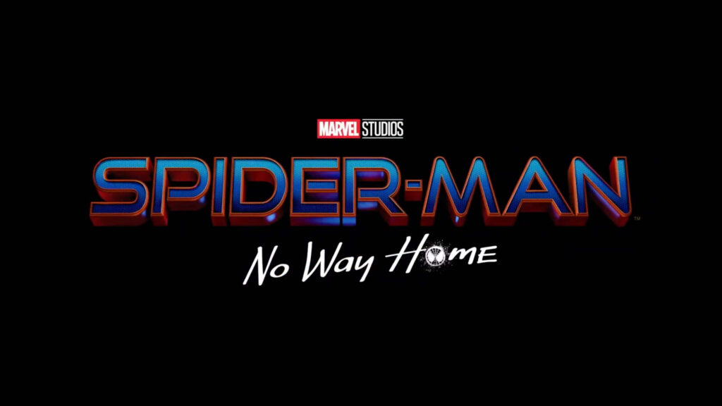 Spider-Man: No Way Home Logo Wallpaper - Iconic Black Background