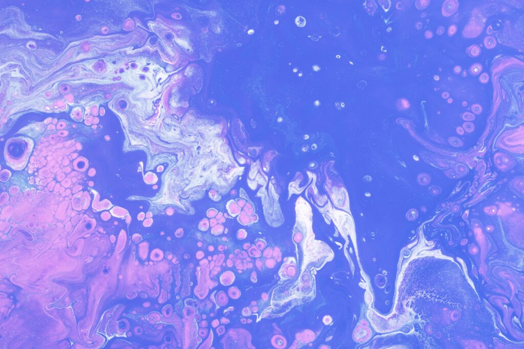 Stunning 6000x4000 Fluid Art Wallpaper in Vibrant Purple and Pink