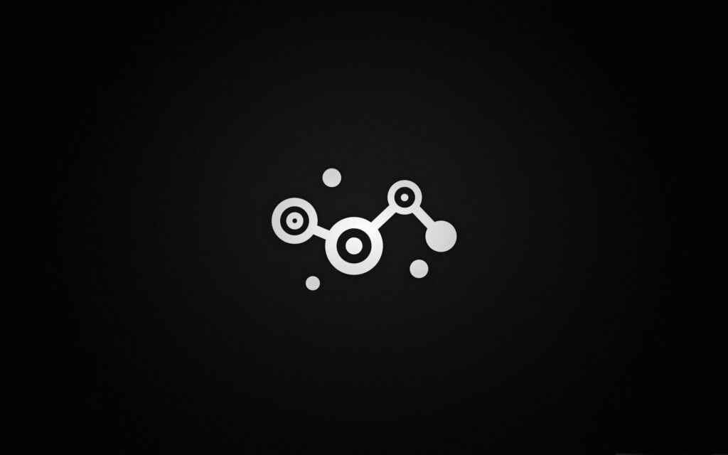 High-Tech Heat: A Stunning QHD Wallpaper Featuring the Steam Logo for Computer Enthusiasts