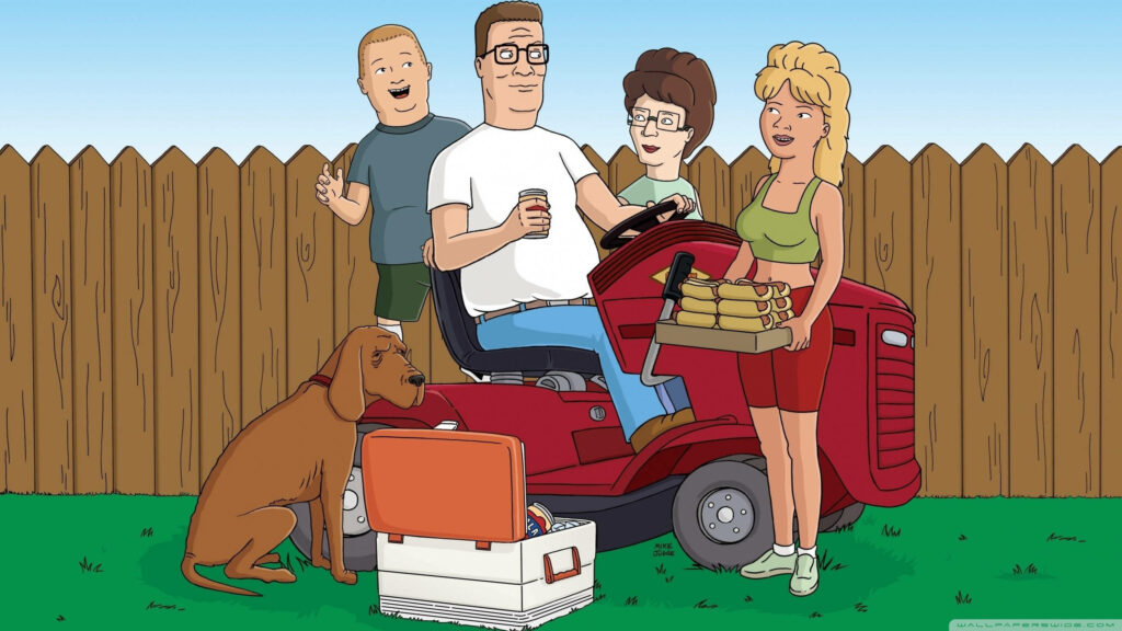 Captivating Hill Family Portrait: A Nostalgic Tribute to the Unforgettable King Of The Hill Series Wallpaper