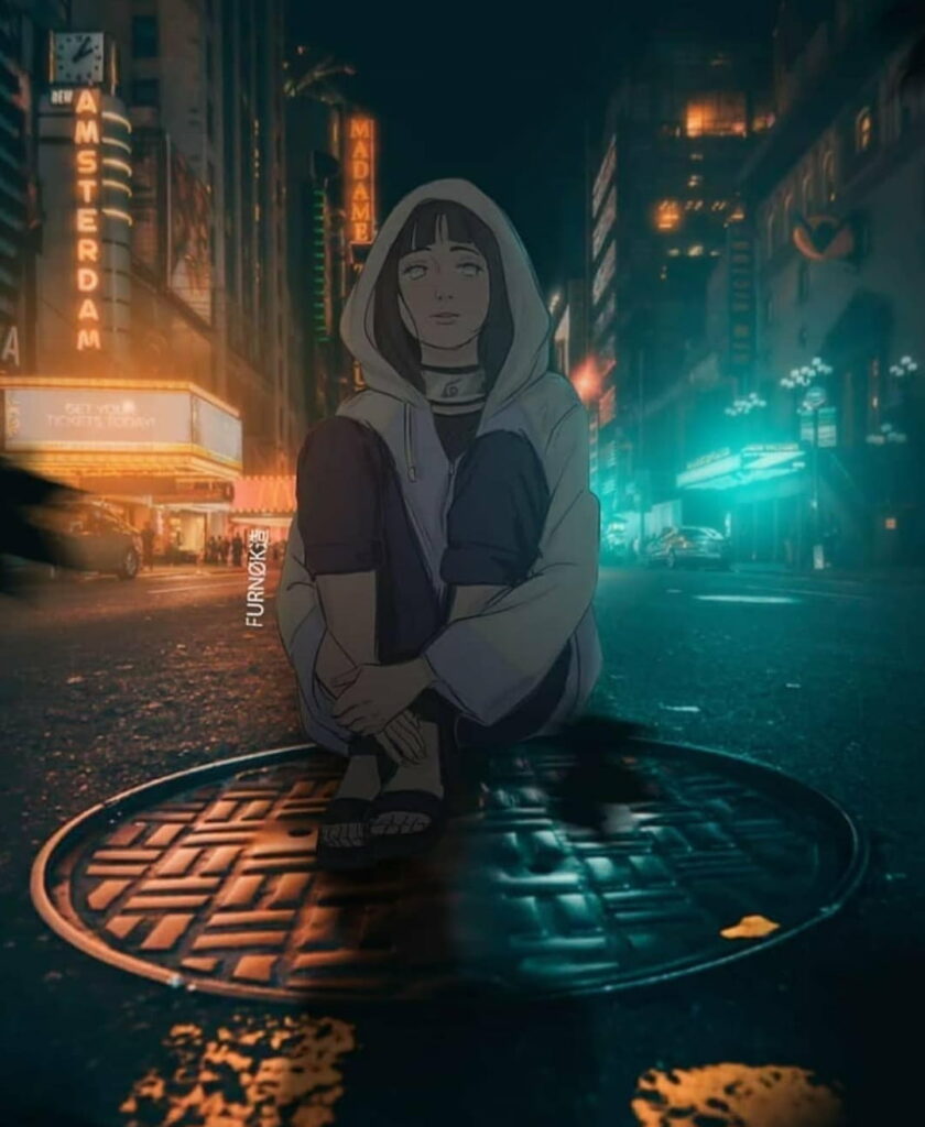 Hinata Hyuga - A Stunning Naruto Character: HD Phone Wallpaper Background