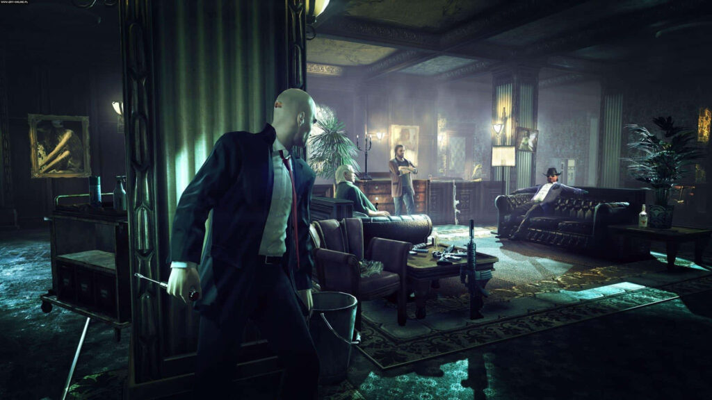 Deadly Role of Agent 47 in Hitman Absolution: Unleash Chaos on Your Target Wallpaper
