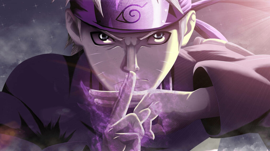 Unleashing Inner Power: Naruto's Hitsuji Hand Signal in Stunning Wallpaper