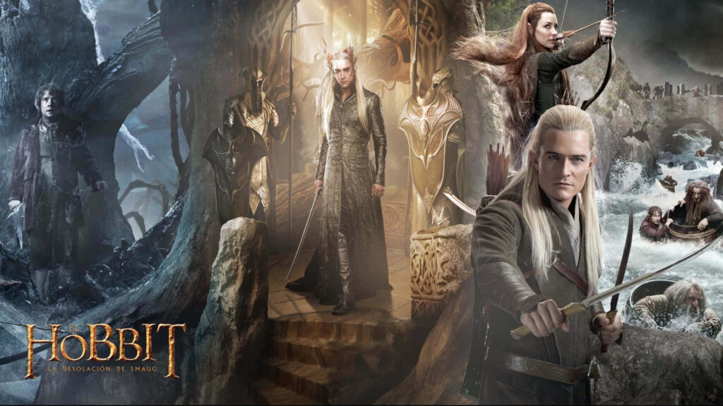 Hobbit Wallpaper: Iconic Moments from The Desolation of Smaug