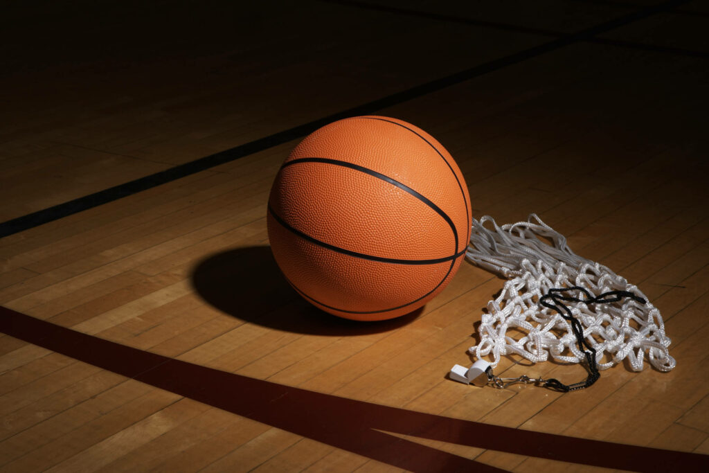 Game On: Take Your Shot with this Hoop-Ready Basketball Wallpaper