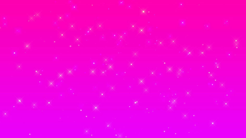 Glimmering Night: Mesmerizing Hot Pink Stellar Sky for your Wallpaper Bliss