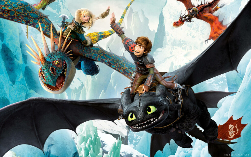 Vibrant How to Train Your Dragon 2 Wallpaper: Hiccup, Toothless & More!