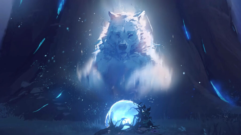 The Majestic Beauty of a 4K Moving Wolf: A Stunning Desktop Wallpaper