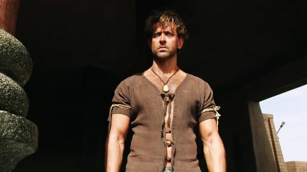 Hrithik Roshan Mohenjo Daro portrait rugged look rustic tunic dramatic lighting wallpaper
