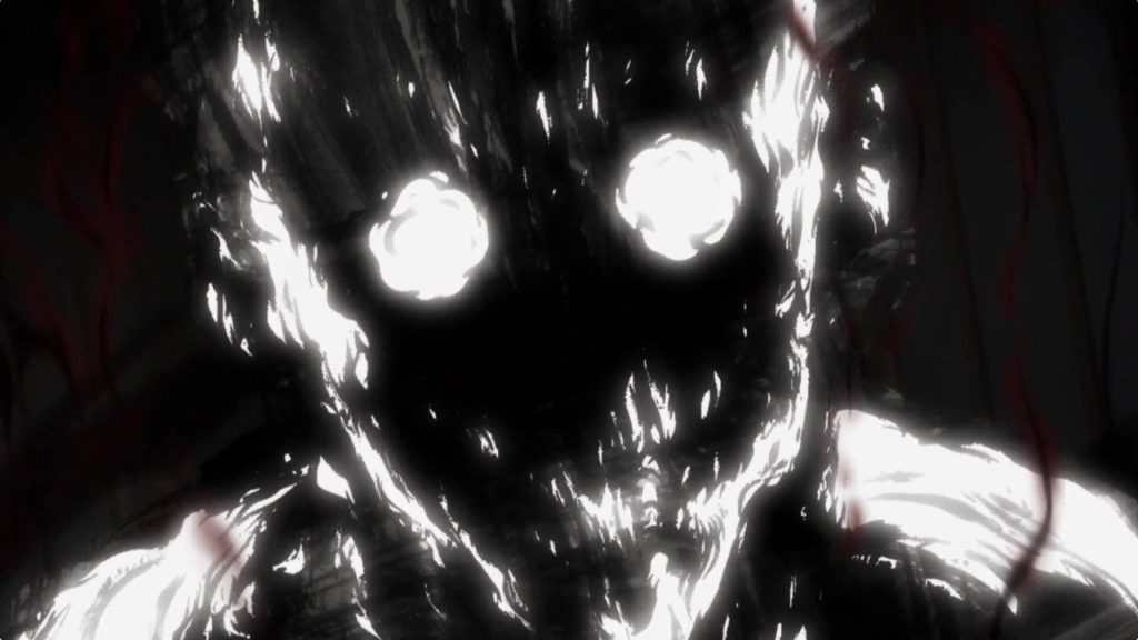 Gon Freecss Hunter x Hunter dark silhouette glowing eyes intense anime wallpaper background