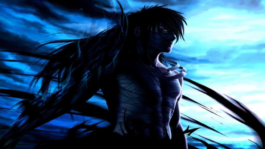 Ichigo Final Form Wallpaper: Dramatic Silhouette & Vibrant Blue Skies