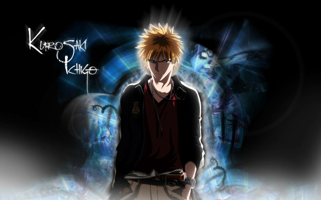 Ichigo Kurosaki Wallpaper: Dynamic Anime Background Art