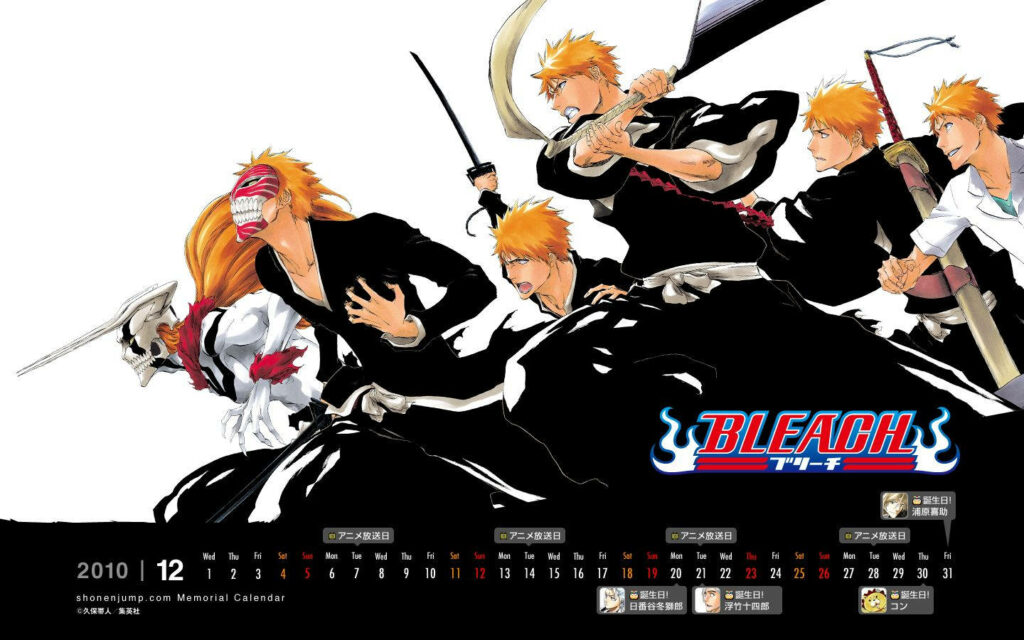 Ichigo Transformations Wallpaper: Iconic Bleach Characters Background