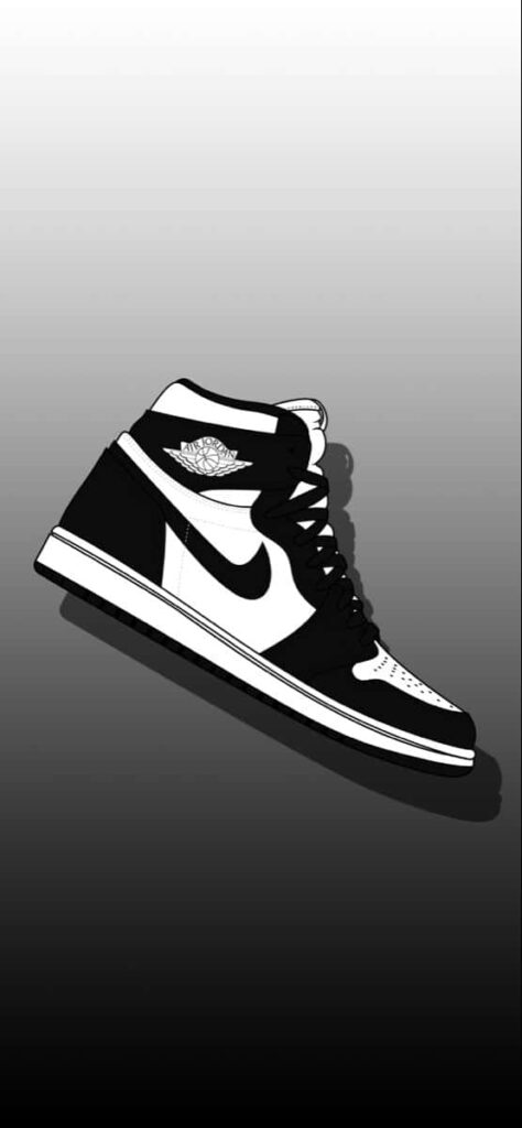 Sophisticated Elegance: Capturing the Iconic Design and Comfort of Nike's Jordan Line Wallpaper