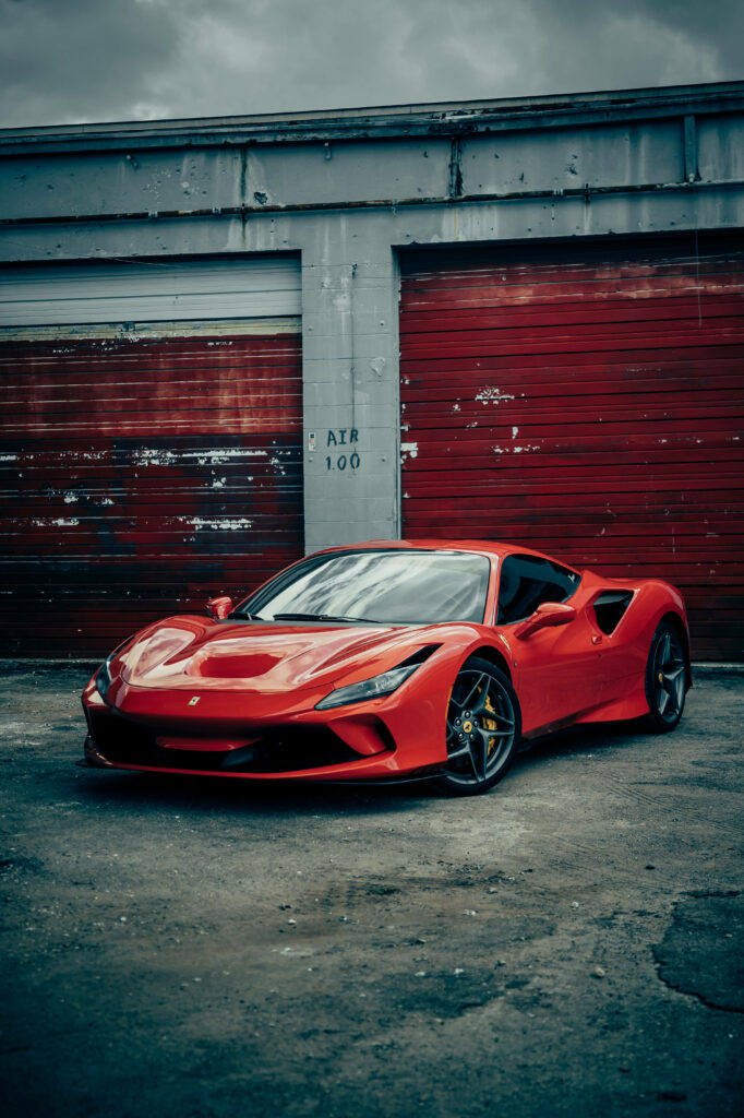 Ferrari Factory Showroom: A Tribute to Classic Automotive Excellence Wallpaper