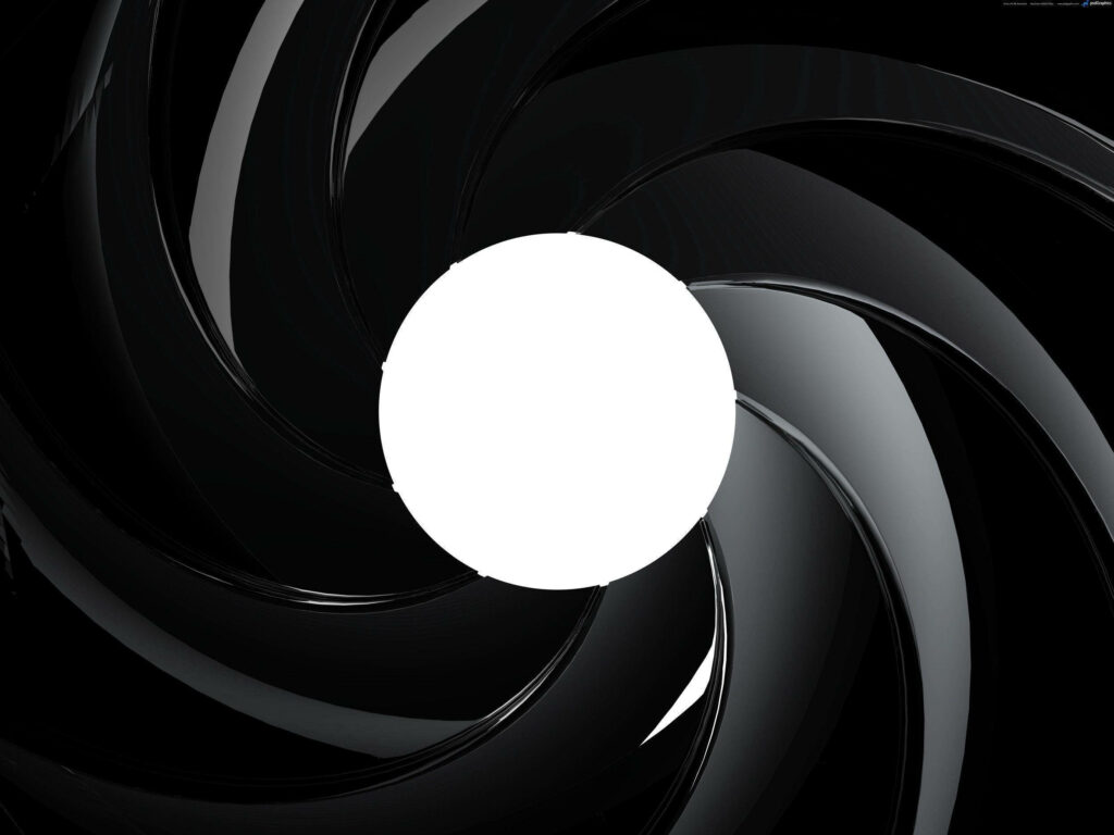 Classic James Bond Gun Barrel Wallpaper: Timeless Espionage Design