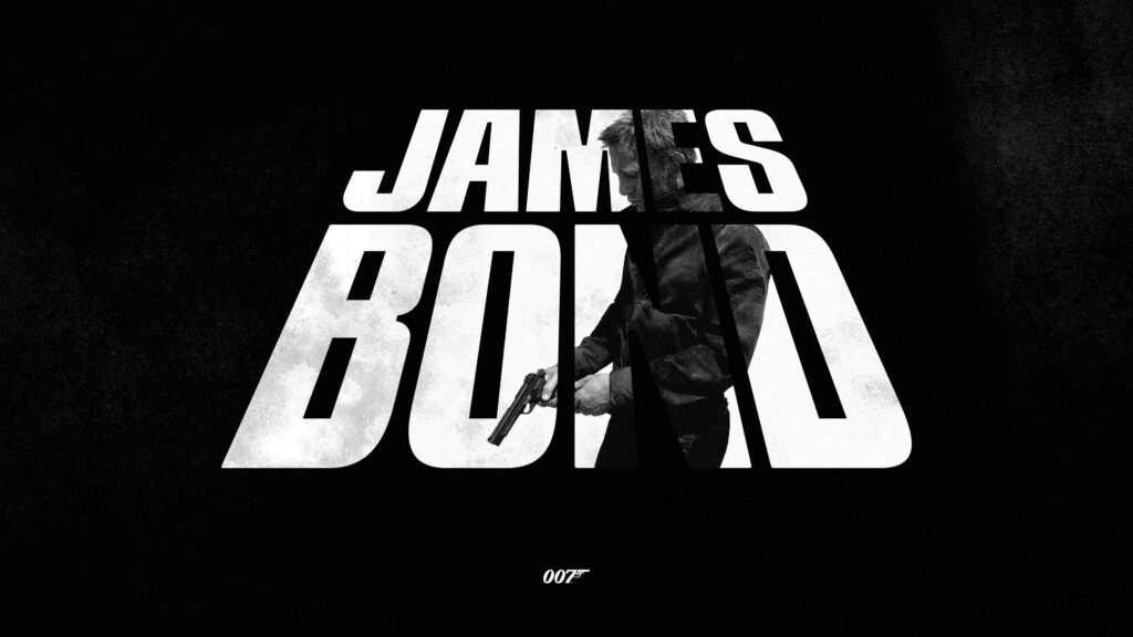 James Bond Wallpaper: Iconic Silhouette & Classic 007 Logo