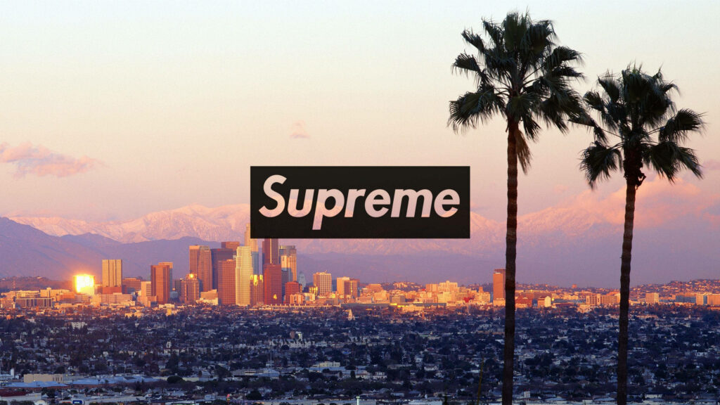 City of Palm Trees: A Supreme Touch of Urban Cool Wallpaper