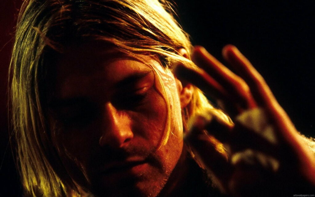 Iconic Words and Boundless Creativity: A Tribute to Layne Staley and Kurt Cobain in a Captivating HD Wallpaper