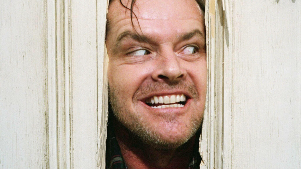 Dramatic *The Shining* Wallpaper: Jack Nicholson's Iconic Scene