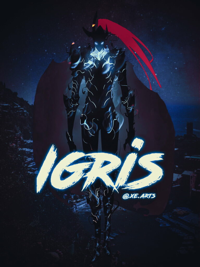 Powerful Igris Unleashed: Captivating Anime Manga Wallpaper for HD Phones