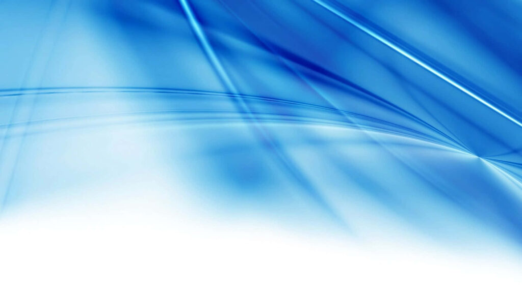 Tranquil Blue Abstract Wallpaper with Smooth Curves & Gradients
